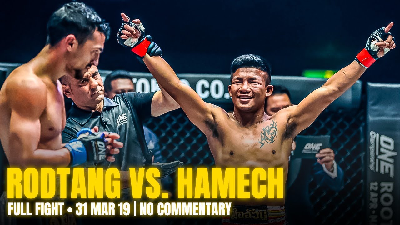 Rodtang Jitmuangnon vs. Hakim Hamech | Full Fight WITHOUT Commentary