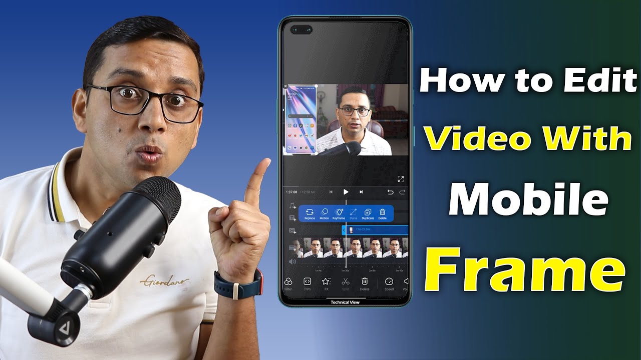 How to Edit Mobile Frame Video? Video Editing Tutorial Camtasia, Filmora, Premier Pro and VN | KG