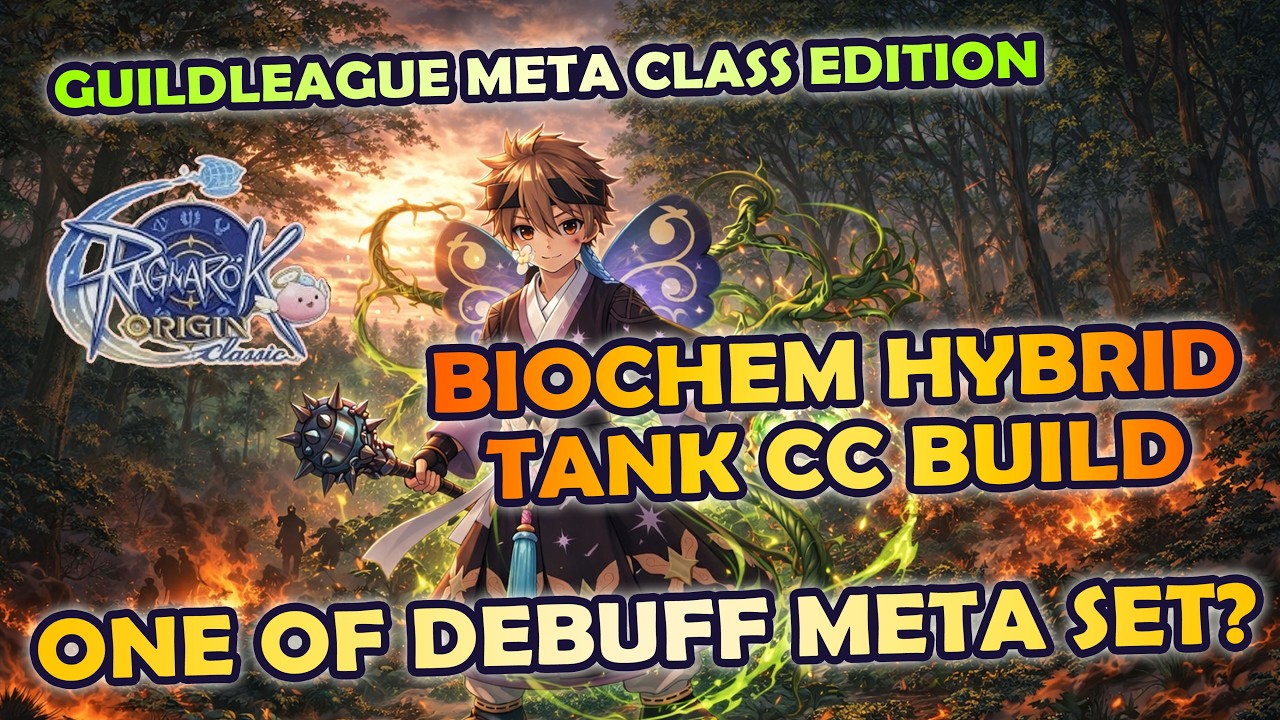 ROO CLASSIC HYBRID TANK CC DEBUFFER BIOCHEMIST BUILD GVG META