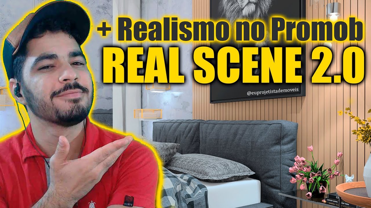 Dicas Para deixar o Seu Render Realista Com Real Scene 2.0 Curso Promob em Casa