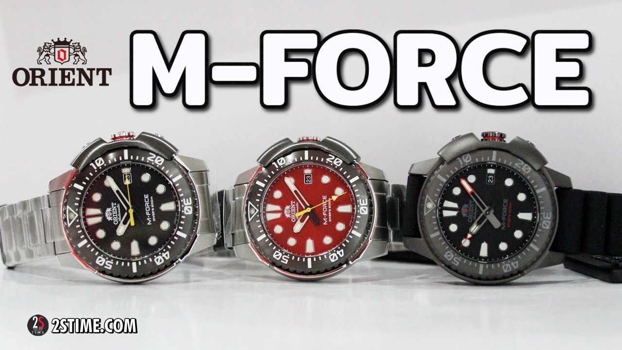 ORIENT M-FORCE 2020 Collection | Your next DIVER Watch 👊👊👊