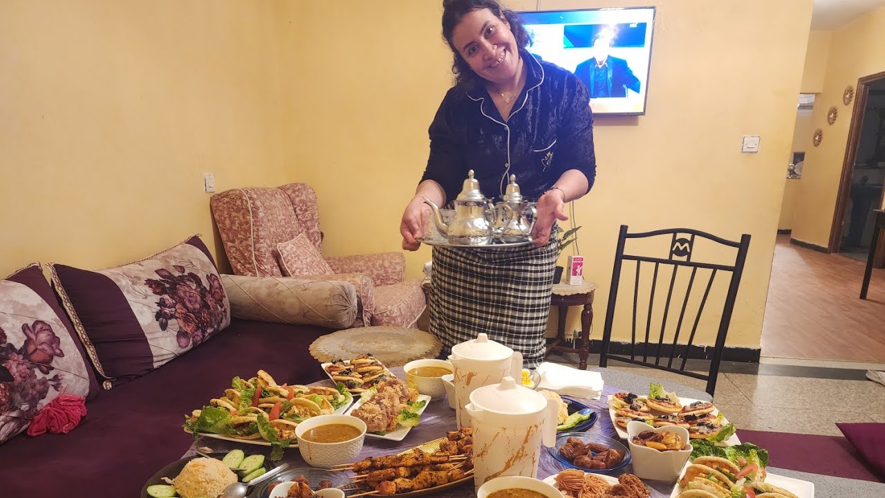 تحضيرات العيد والأجواءه الجميلة 😍