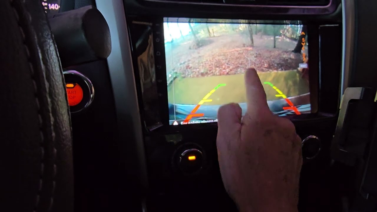 Found the backup camera settings!