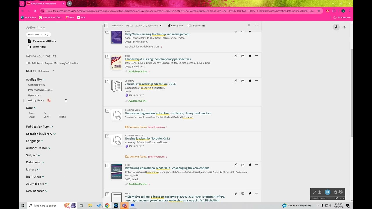 Finding Resources Using