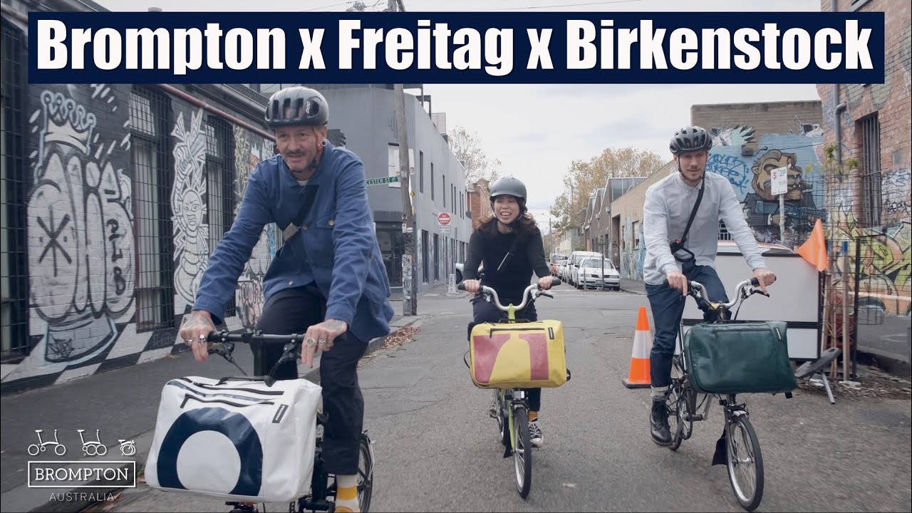 Brompton x Freitag x Birkenstock | A Collaboration in Melbourne
