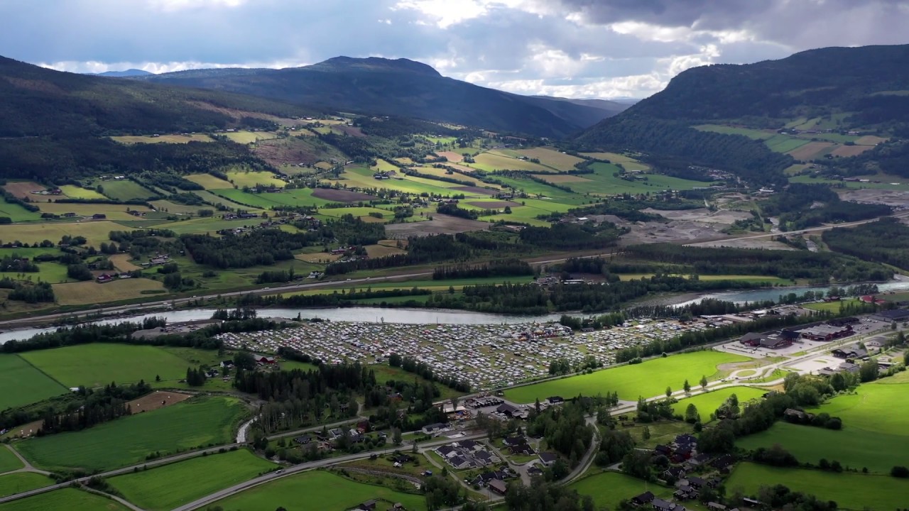 Dji Mavic Pro 2 Hasselblad Countryfestivalen Vinstra Norway 6 July 2019 4K!