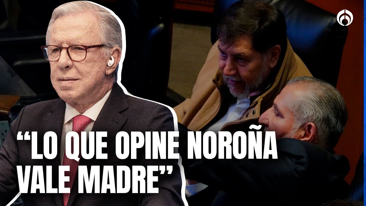 Joaquín se da grasa con Noroña tras renuncia de Adán Augusto a coordinación en el Senado
