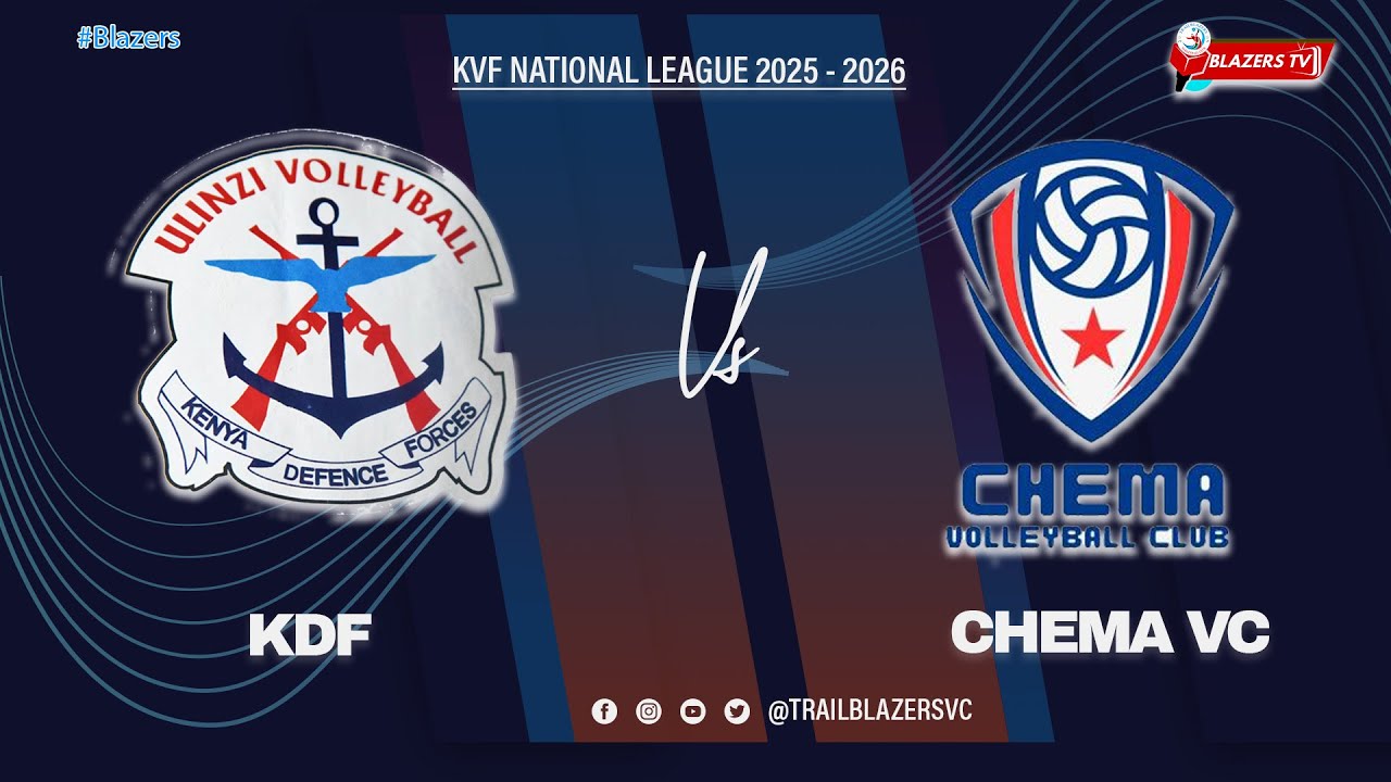 KDF VS CHEMA VC | KVF NATIONAL LEAGUE 2025/2026 | 1ST LEG