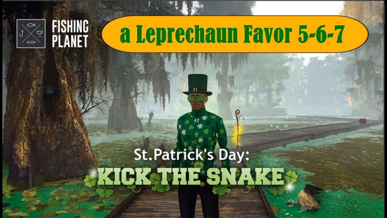 Fishing Planet - St. Patrick's Event 2026 | a Leprechaun's Favor | 5-6-7