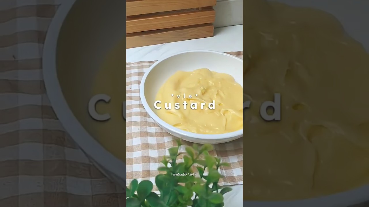 vla custard #food #recipe #vla #custard #custardrecipe #pastry #filling #pastrycream
