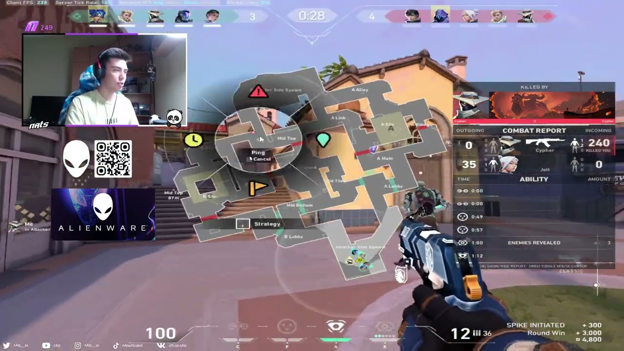 NATS CYPHER SUNSET PRO RADIANT VALORANT GAMEPLAY! FULL MATCH VOD
