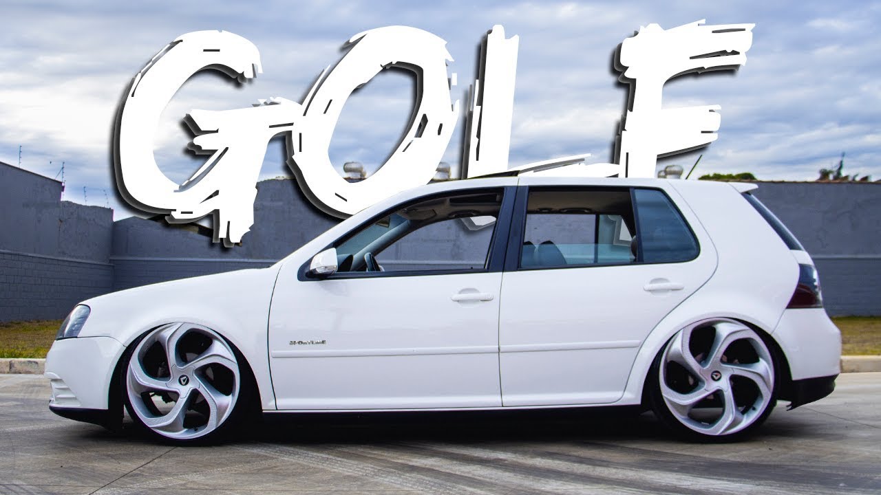 VW GOLF RODANDO NA FIXA ARO 20