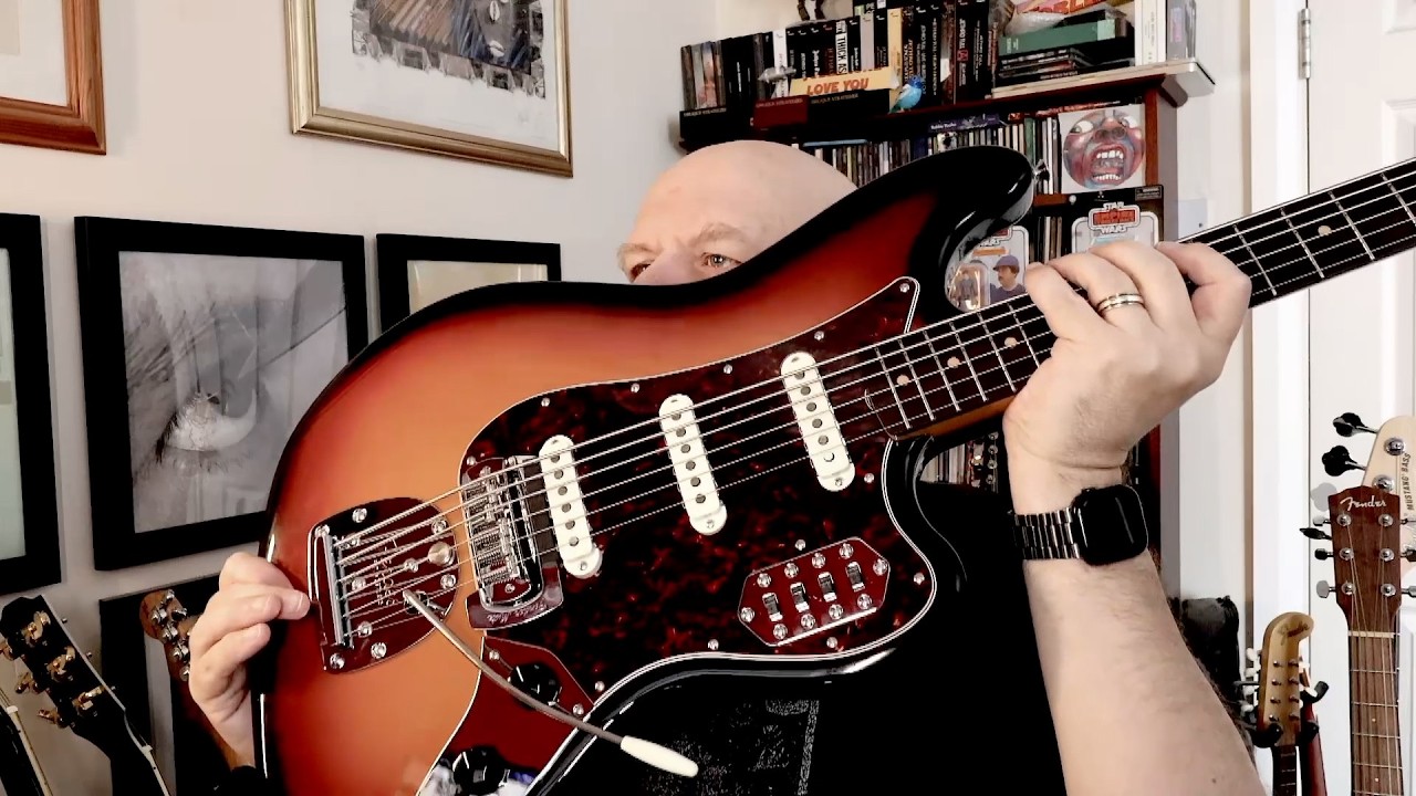 Fender Vintera III Early-60s Bass VI in Three Tone Sunburst with Mute @fender #fender
