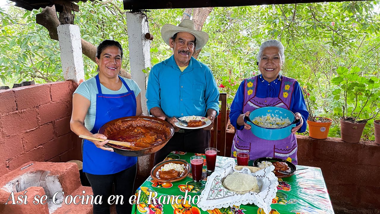 PIPIÁN ROJO para FESTEJAR A PAPÁ ft @Vicky Recetas  Así se Cocina en el Rancho
