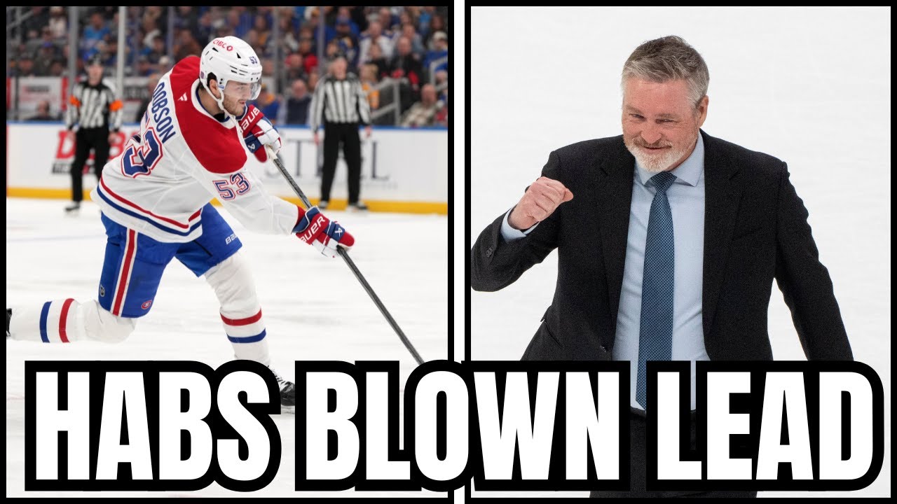 WHAT HAPPENED!? Montreal Canadiens Waste 2-0 Lead At Home! LIVE Recap