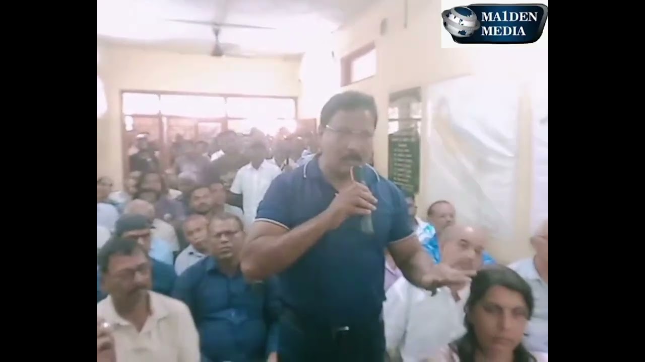 बेतकी खांडोळा ग्रामसभेत गेरा प्रकल्पाला तीव्र विरोध करणारा ठराव पंचायत मंडळ आणि ग्रामस्थातर्फे संमत.