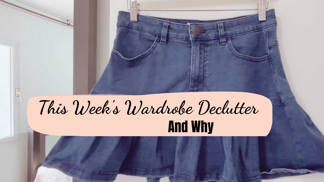 All the clothes I’ve decluttered this week (mostly thrifted) 👗♻️👚