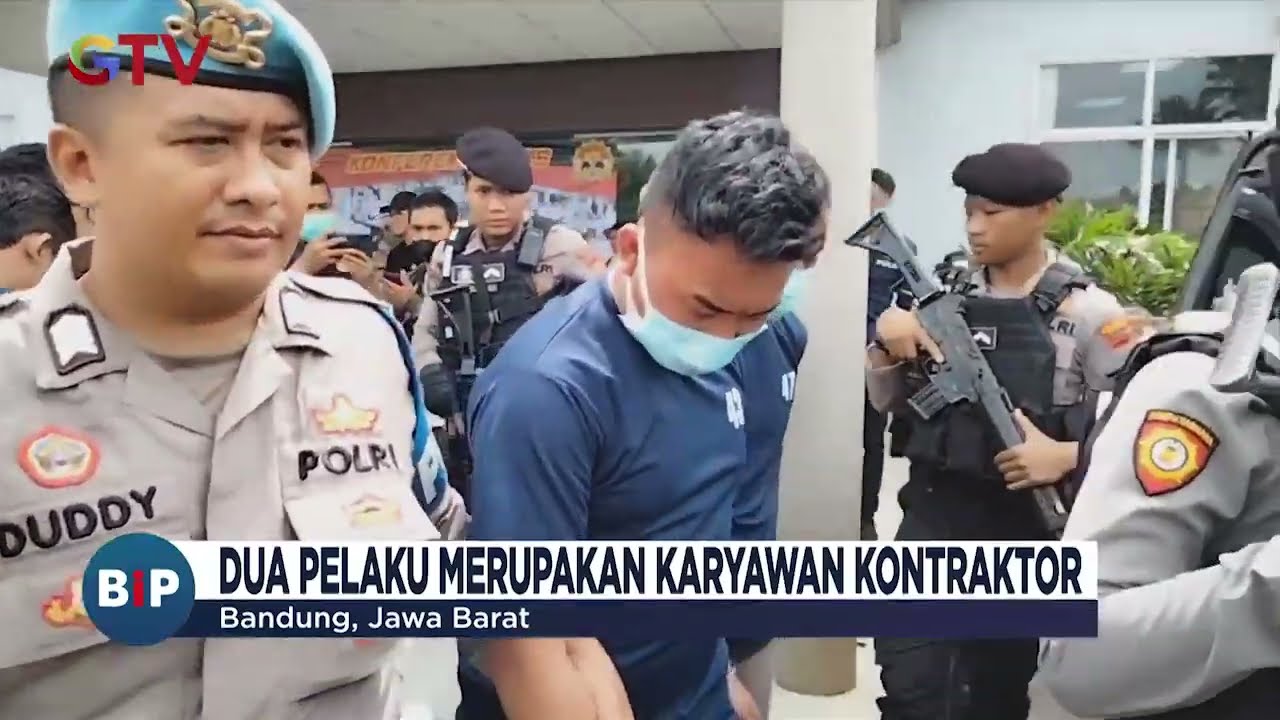 Polresta Bandung Tangkap Sekuriti Pencuri 200 Kg Besi Proyek Kereta Cepat