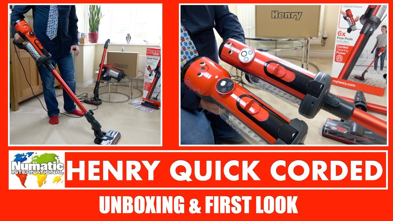 Henry Quick Corded Vacuum Cleaner Unboxing & First Look - Argos Exclusive