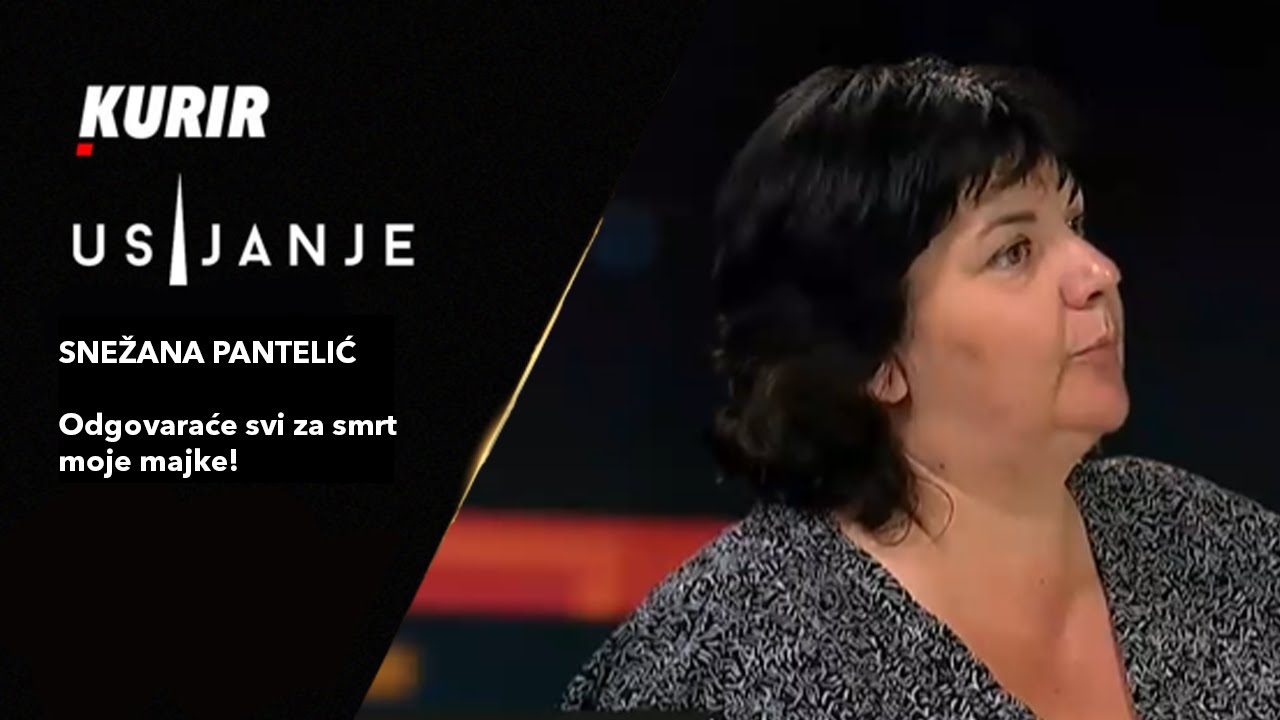 Ćerka preminule optužuje odgovorne u staračkom domu za nemar: NEĆE SE IZVUĆI! Usijanje 07.07.2021.