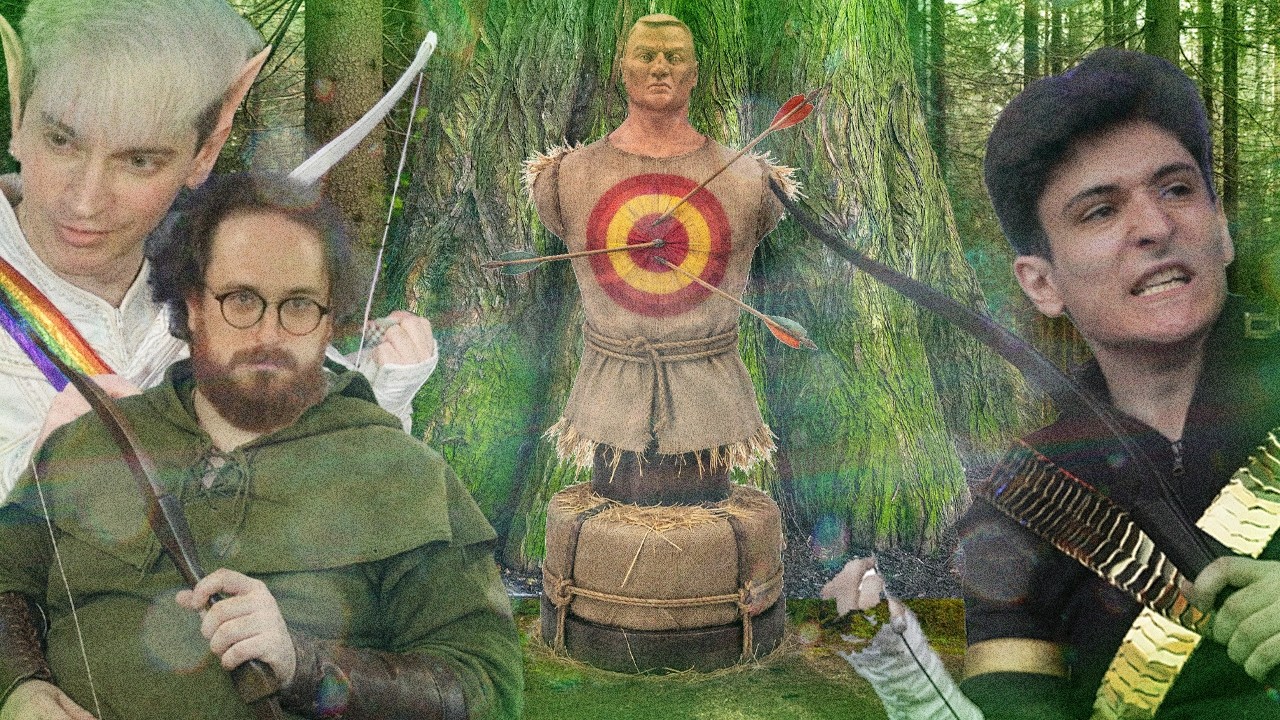 I POLTERGUYS SI SFIDANO AL TIRO CON L'ARCO | NON PUOI DIRE MARCO SENZA DIRE ARCO
