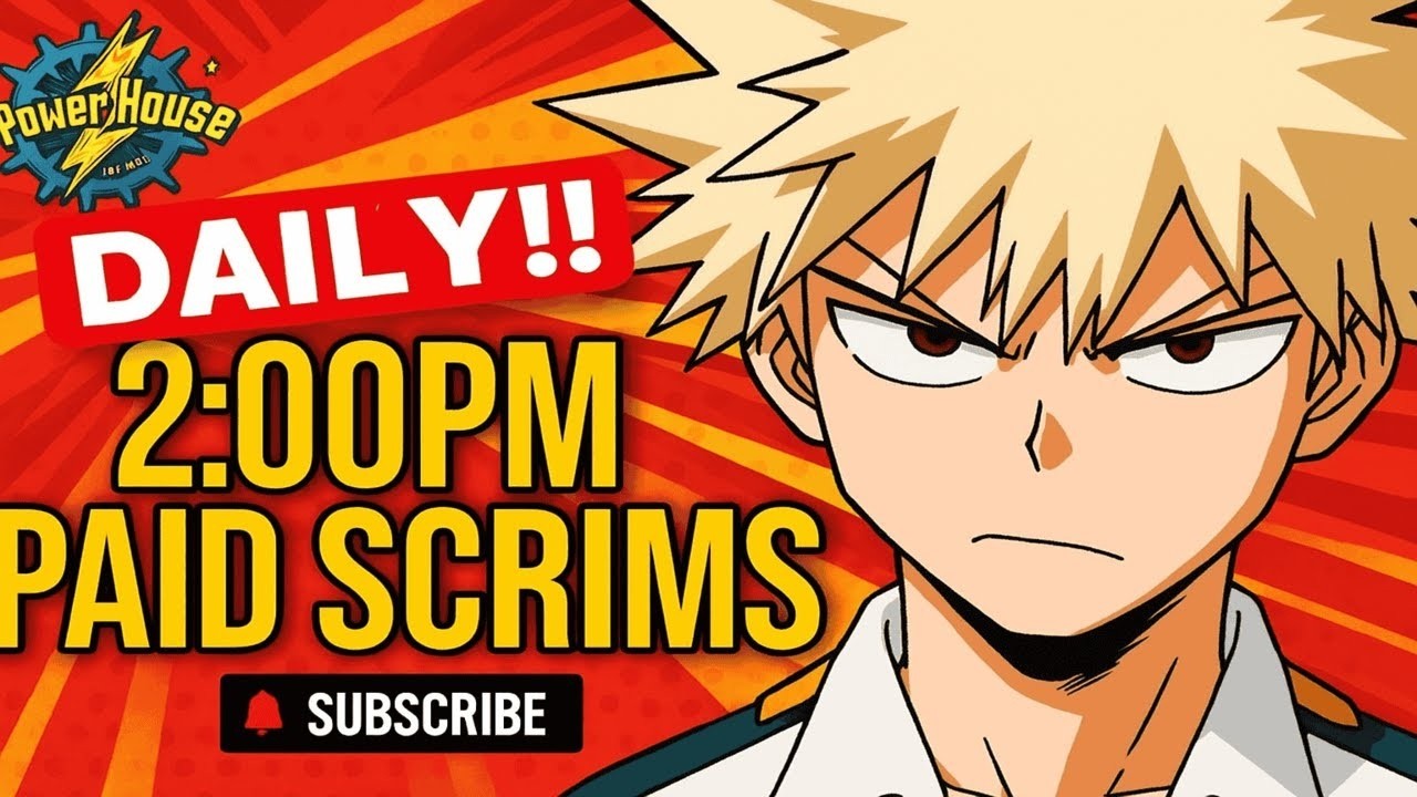 🔥DAILY 2 PM PAID SCRIMS ⚔️ ORGANIZED BY 💪 POWERHOUSE OFFICIAL 🏆 #AST #EZ5 #HCS #HORAA Girls