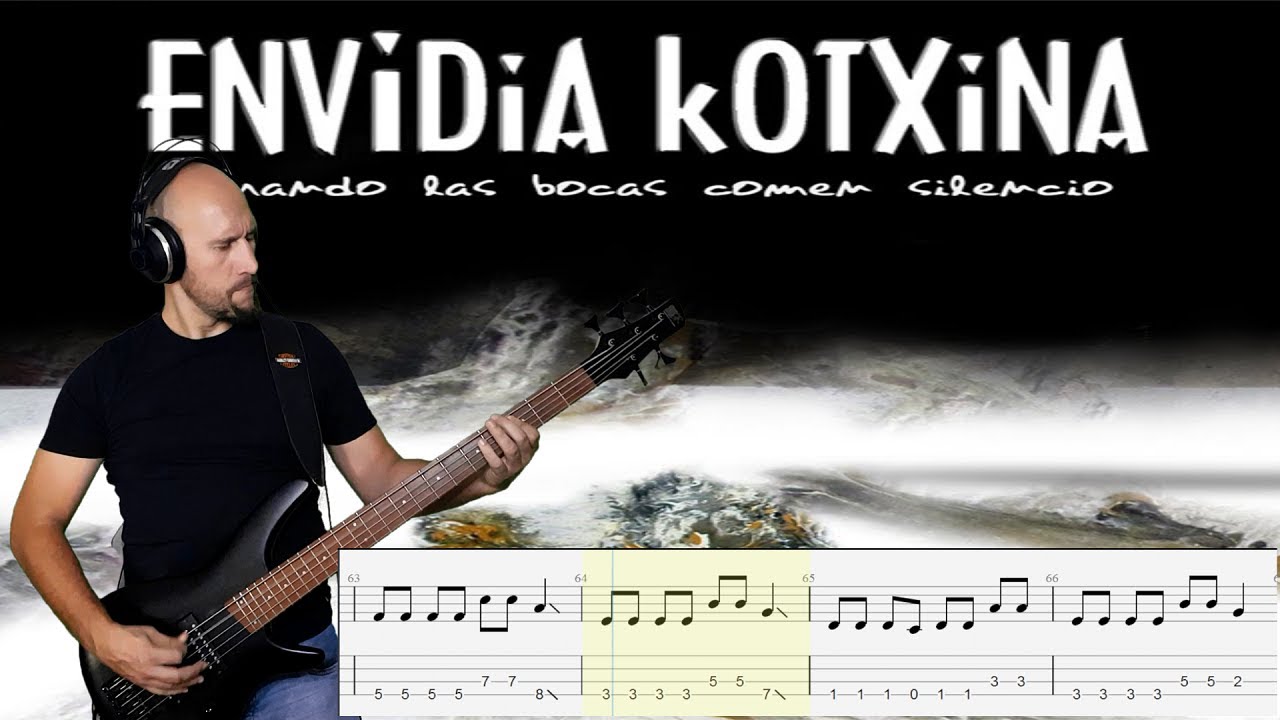 Envidia Kotxina Bass Cover (+tab): Destrozando 