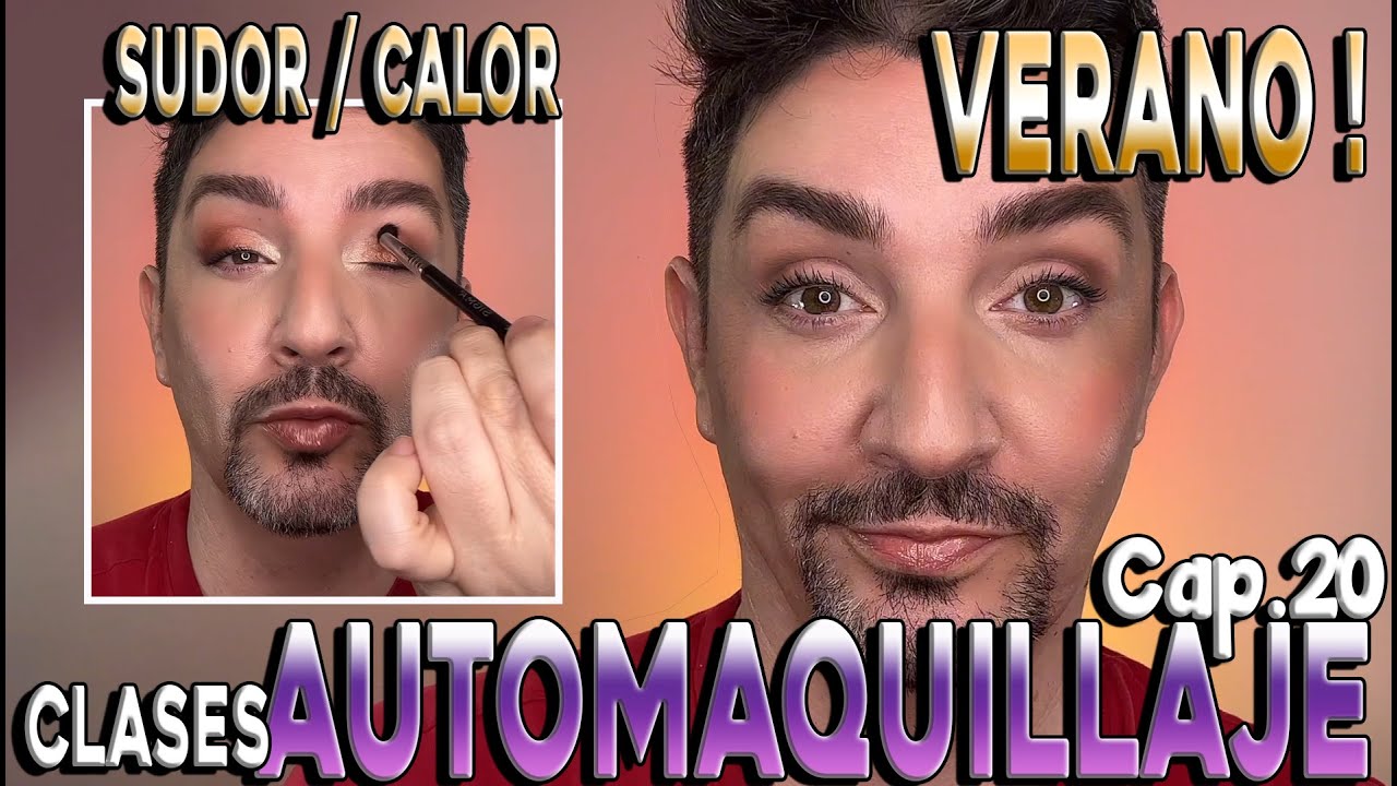 Clases de Automaquillaje para Principiantes núm.20 | Maquillaje resistente al Verano( sudor, calor )