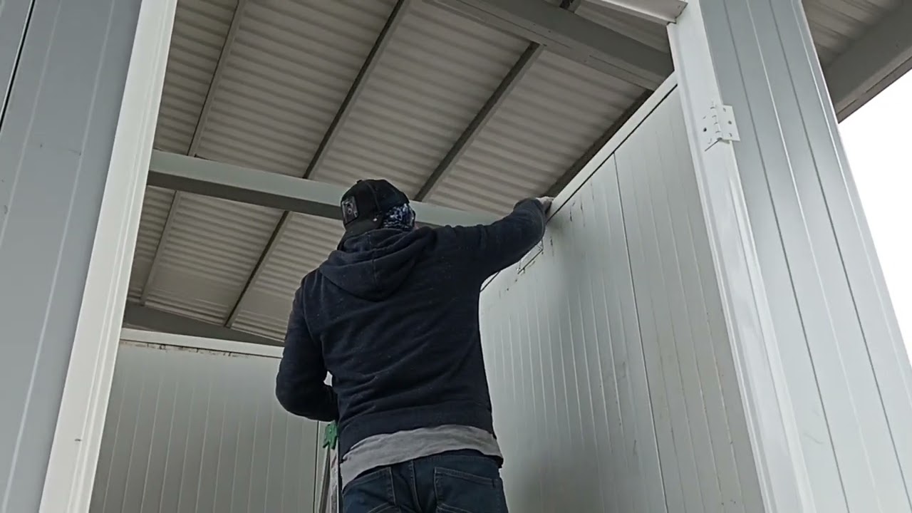 Construcci&oacute;n de oficina M&oacute;vil, de principio a fin. #construction #viral #apoyo #oficina #movil