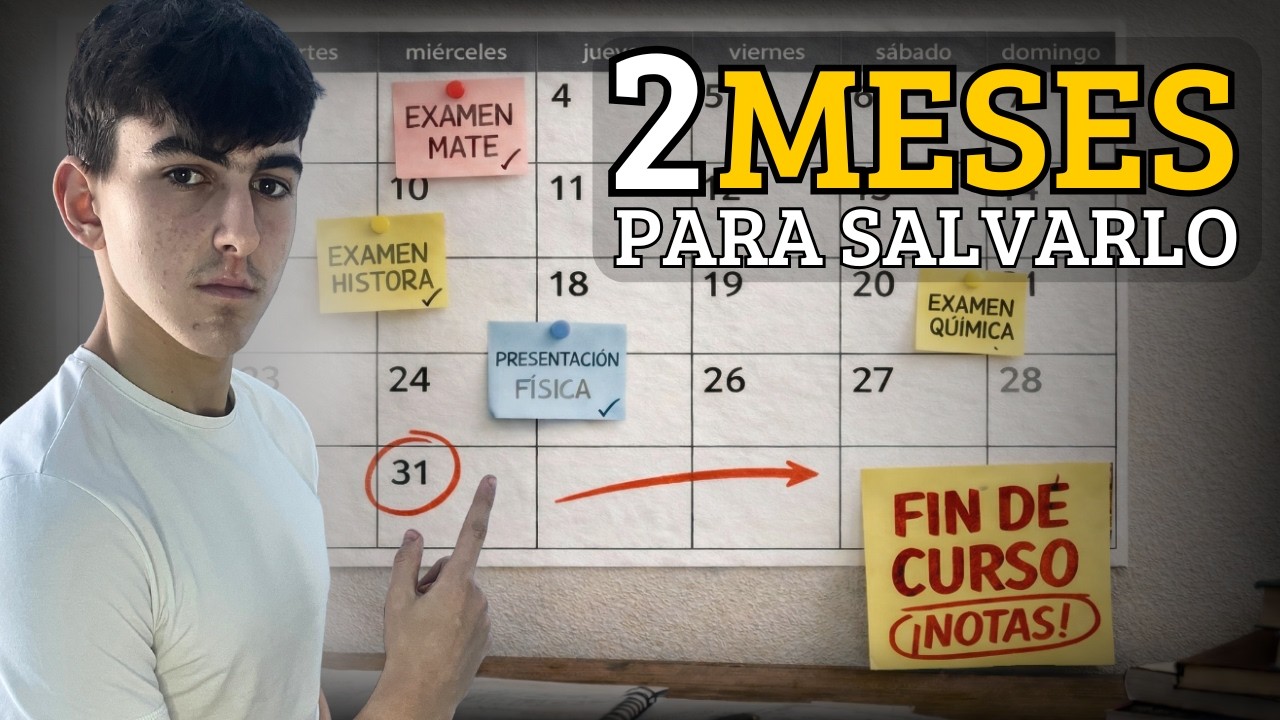 Como REMONTAR EL CURSO en 2 meses