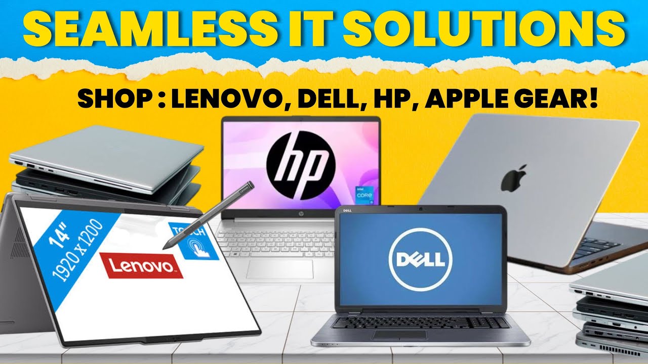 Ultimate Tech Solutions: 🖥️ HP, Dell, Lenovo, Apple | IT Support | Computer Parts, Office Moves 🔧♻️