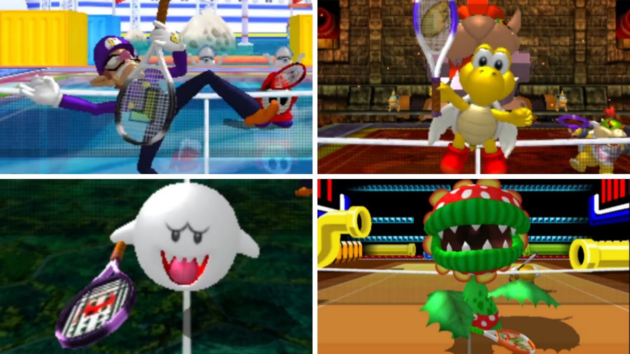 Mario Power Tennis - All Courts (Standard)