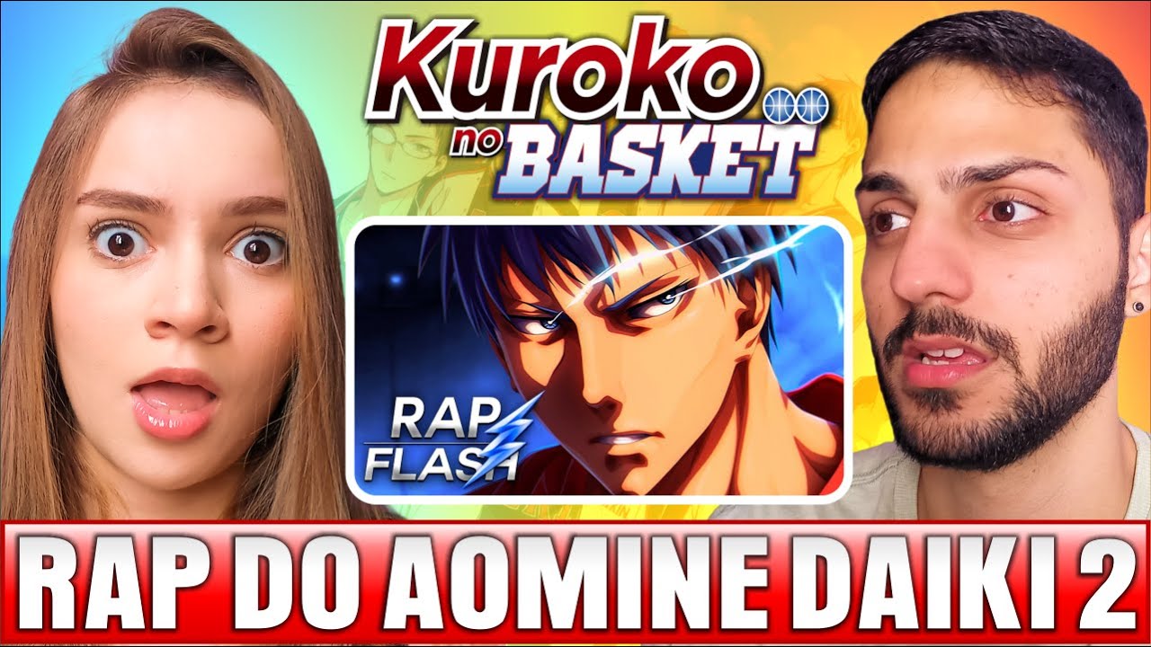 PROFESSORA DE GEOGRAFIA REAGE🤯｜Rap do Aomine Daiki 2 (KNB) - O MELHOR DA GERAÇÃO｜Flash Beats｜REACT