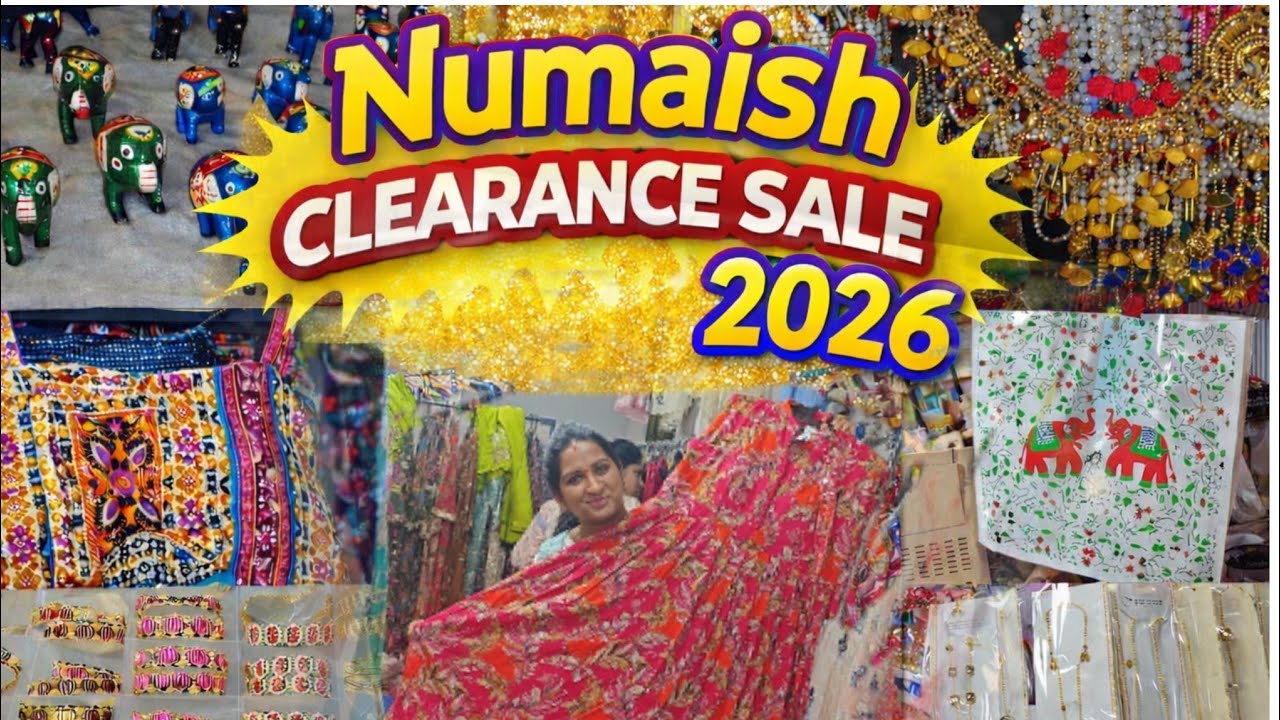 Numaish Clearance Sale 2026 – Crazy Deals | Full Tour| Nampally Exhibition Hyderabad #numaish 