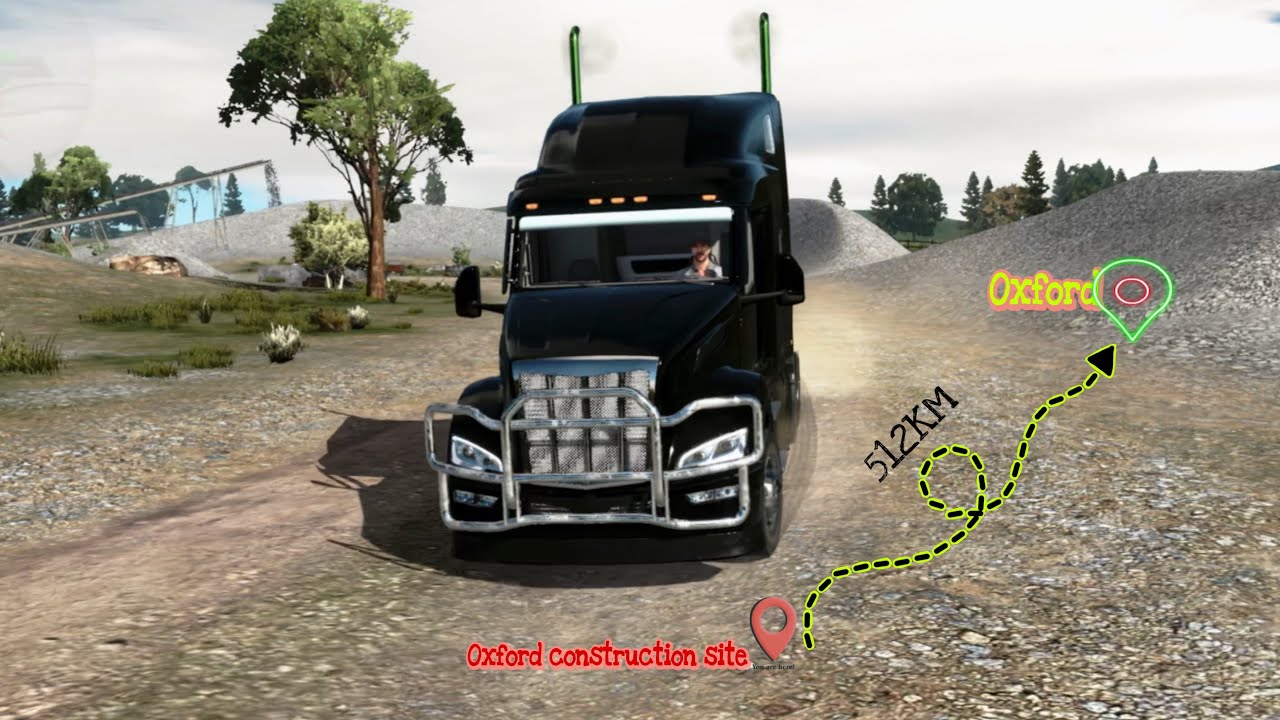 VLOG-4 |REALSTIC DRIVING| OFF ROAD DRIVING |512KM |TRUCK SIMULATOR |SKy VLOG |