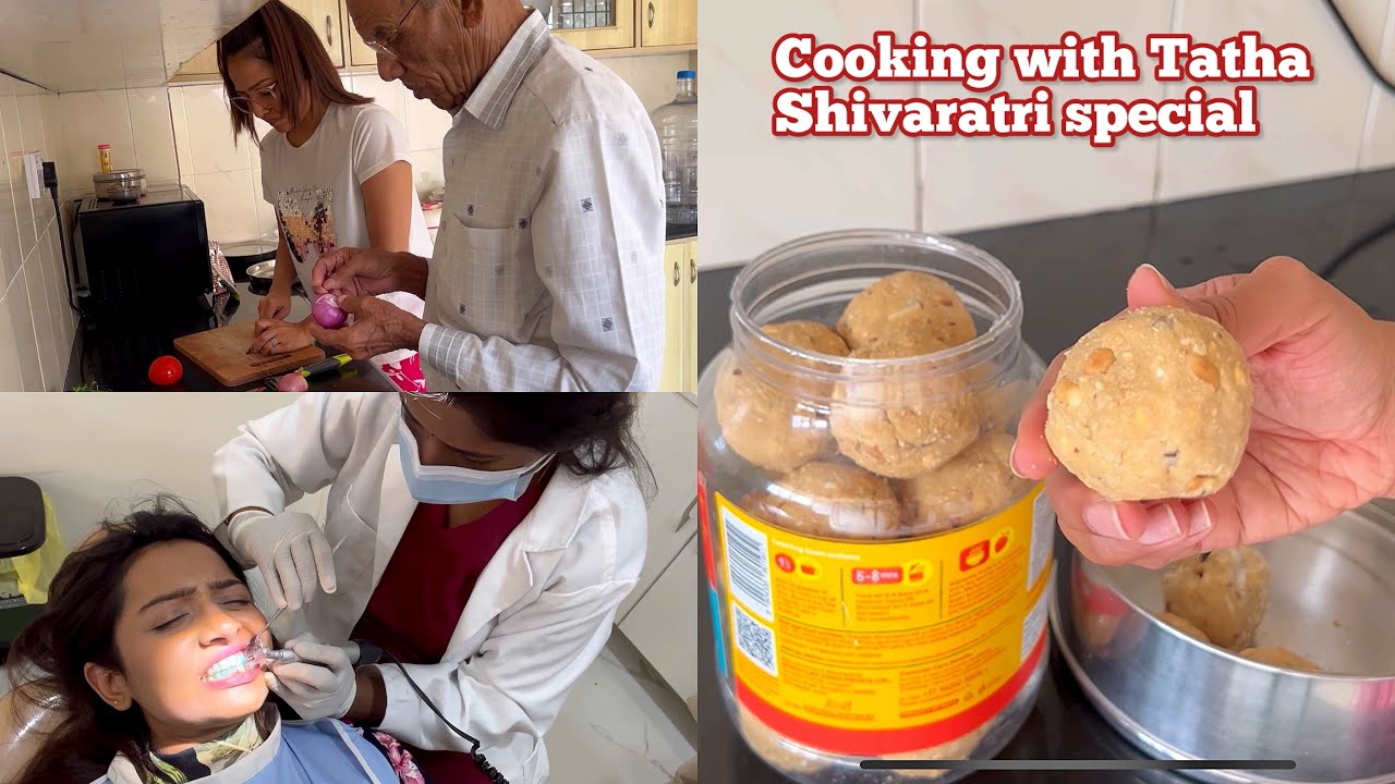 ತುಂಬಾ ದಿನಗಳ ನಂತರ cooking with tatha | ಶಿವರಾತ್ರಿ habbake special tindi 🙏 😅 Kannaga Vlogs