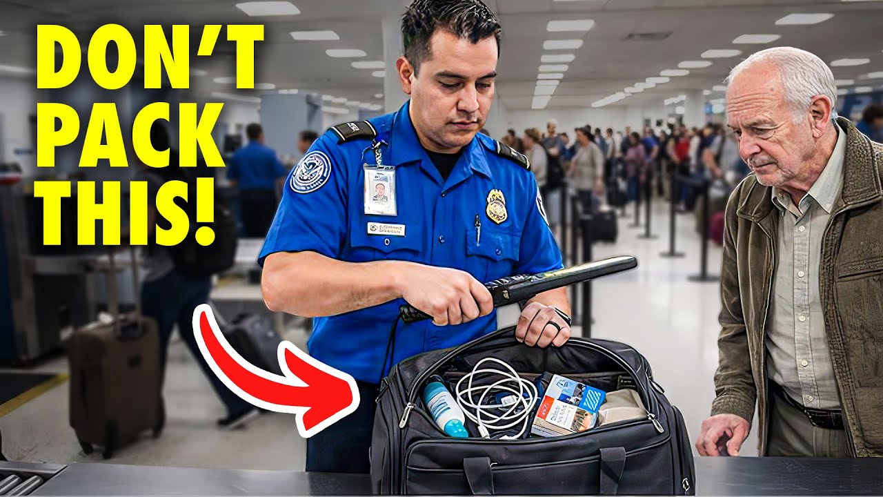 Seniors, I’m BEGGING You: NEVER Pack These 7 Items in Your Carry-On! (TSA Confiscates Them)