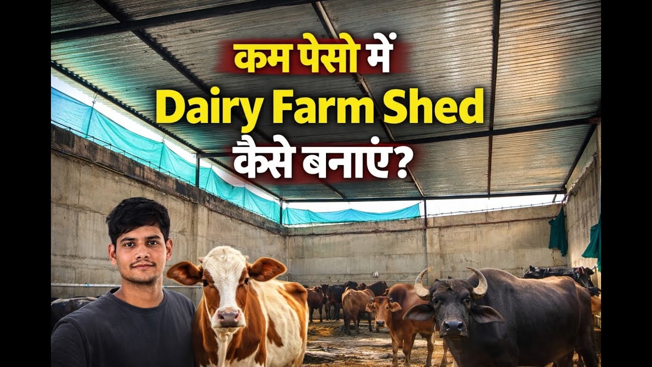 कम खर्च में Dairy Farm Shed कैसे बनाएं? | पूरा खर्च और Material