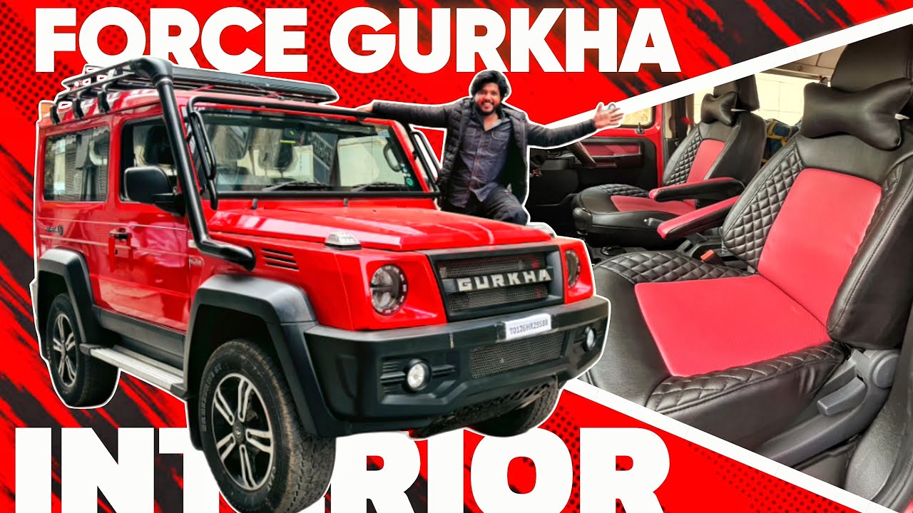 FORCE GURKHA INTERIOR MODIFIED 😍 GURKHA 4X4X4 INTERIOR 😱 GET YOUR GURKHA MODIFIED ✅