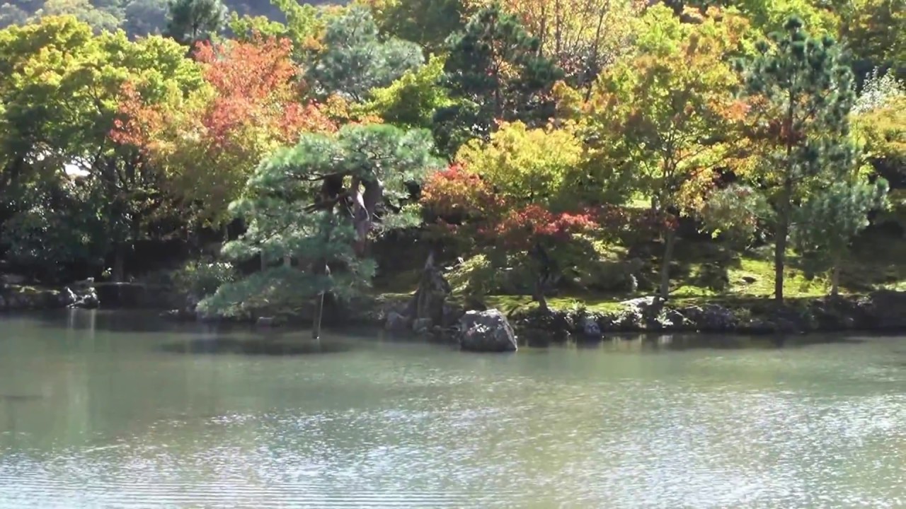 kyoto Sogenchi Garden嵐山 曹源池庭園 世界遺産.world heritage