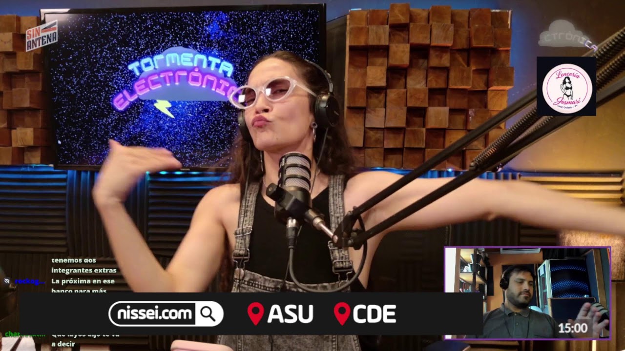 TORMENTA ELECTRÓNICA en SIN ANTENA con ARANA AGOSTINA (Temporada#5 - 026)