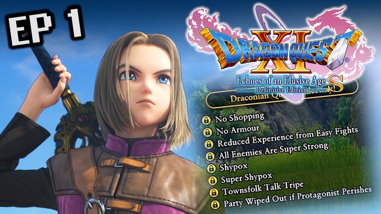 DQXI S | ALL DRACONIAN QUEST CHALLENGE! Part 1