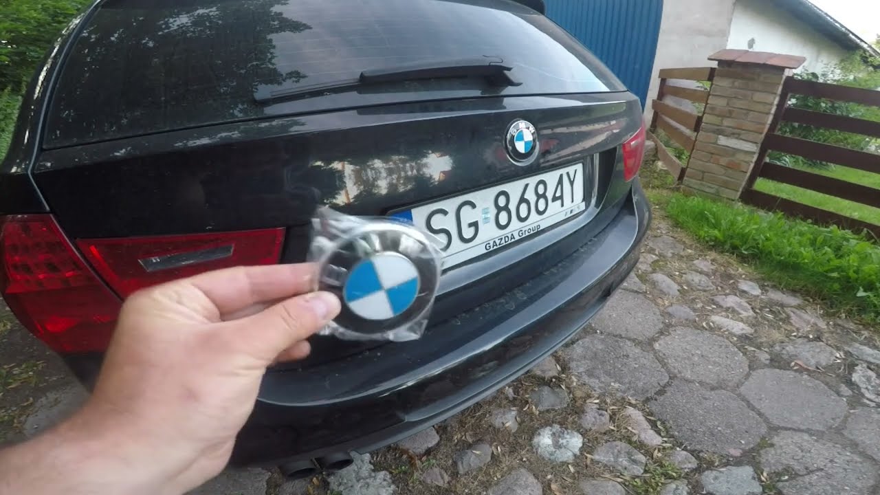Wymiana znaczka BMW