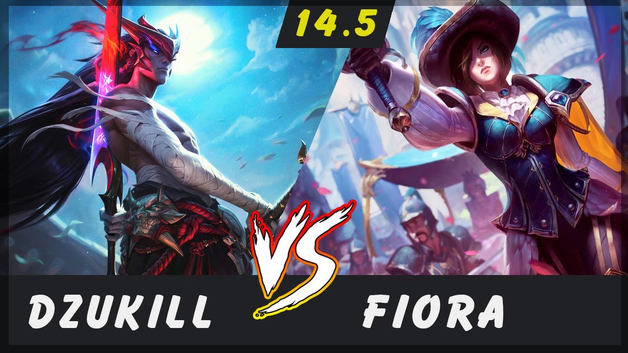 Dzukill - Yone vs Fiora TOP Patch 14.5 - Yone Gameplay