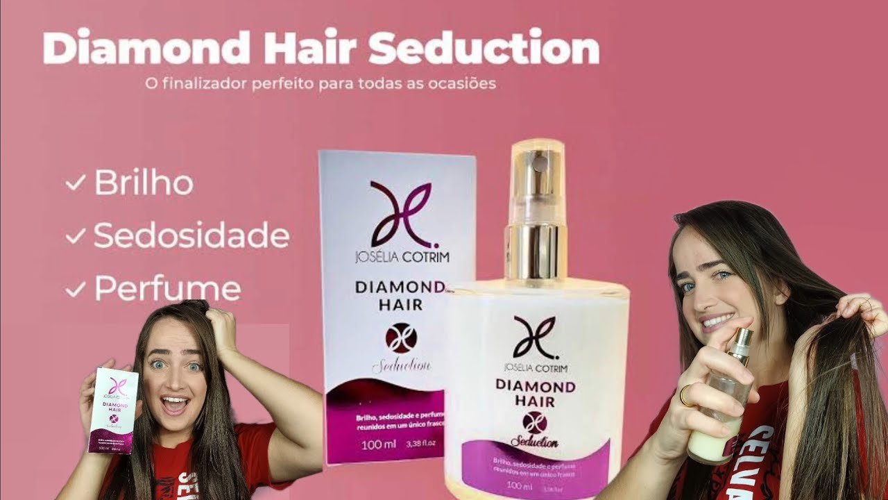 perfume pro cabelo da liso perfeito DIAMOND HAIR Josélia Cotrim é realmente bom?
