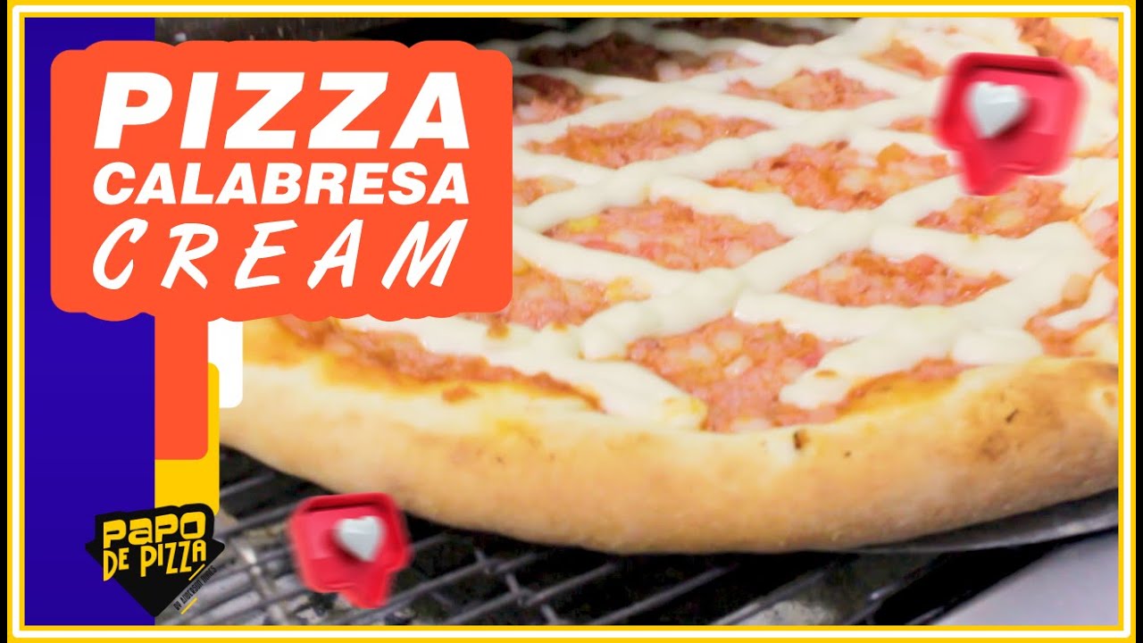 Pizza de Calabresa Cream com Preparo da Cobertura e Montagem