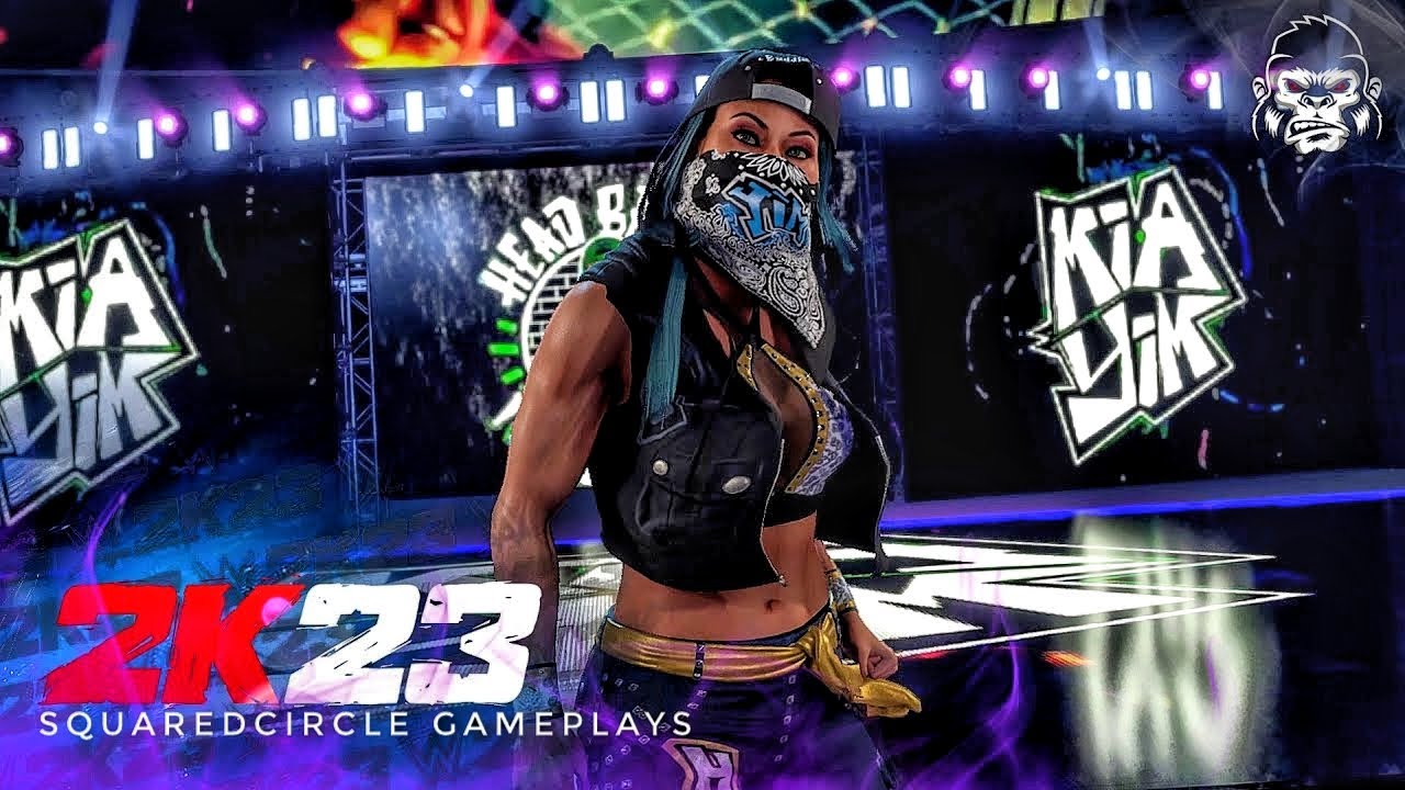 WWE 2K23 Mia Yim Hidden Model Updated w/ Theme & Graphics Pack | New WWE 2K23 Mods