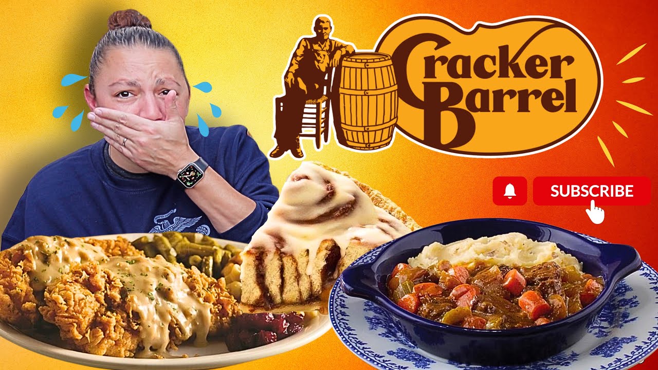 Risa joins me to try Cracker Barrel’s NEW Holiday Menu!