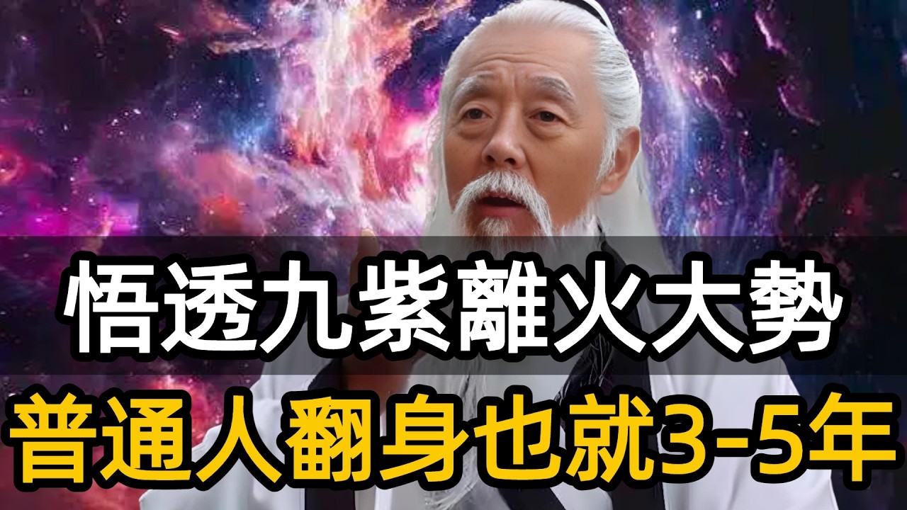 真正悟透九紫離火大勢，普通人翻身也就3-5年的時間。#九紫離火運 #2026 #翻身