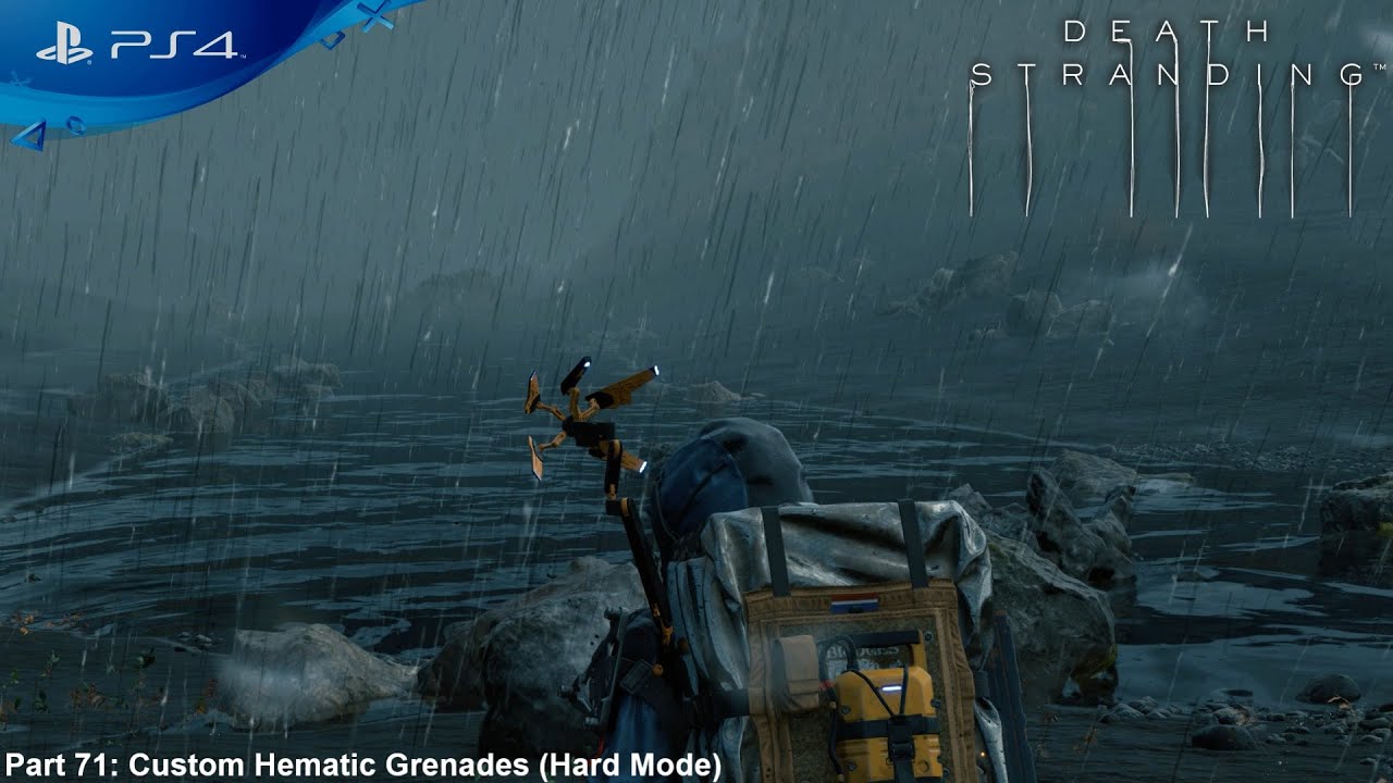 Death Stranding: Standard Deliveries/Custom Hematic Grenade Obtained From The Craftsman (Hard Mode)